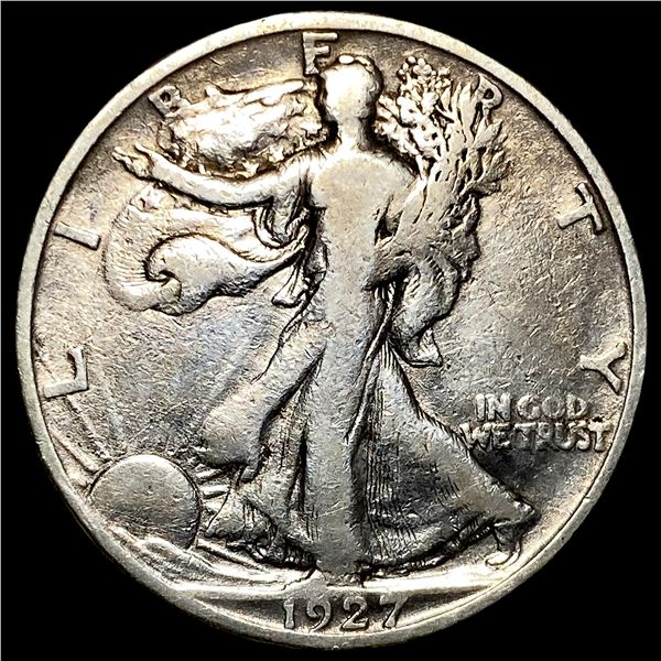 1927-S Silver Half Dollar LIGHTLY CIRCULATED