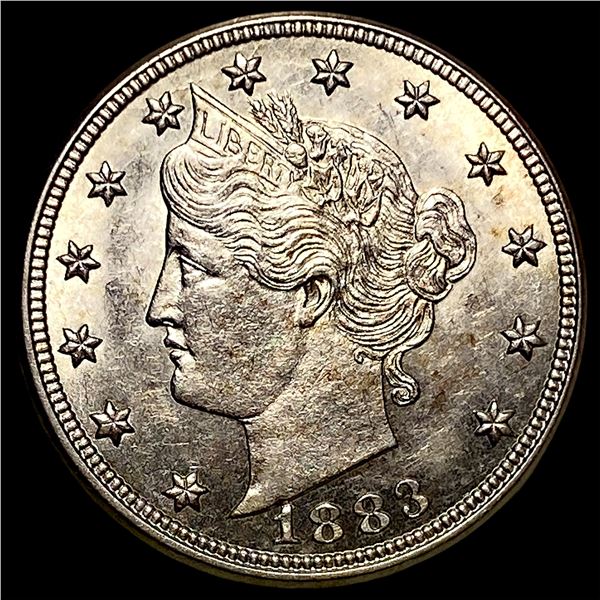 1883 Liberty Head Nickel (No Cents) GEM BU