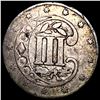 Image 2 : 1857 Silver Three-Cent Piece CLOSELY UNCIRCULATED