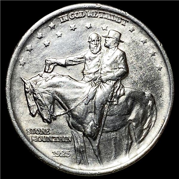 1925 Silver Half Dollar Stone Mountain UNCIRCULATED