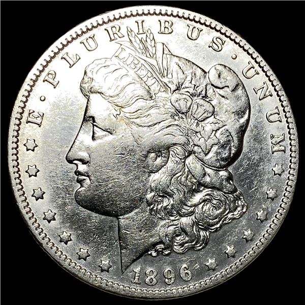 1896-O Silver Morgan Dollar CHOICE AU