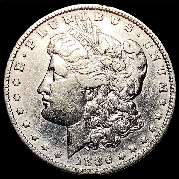 1886-O Silver Morgan Dollar NEARLY UNCIRCULATED