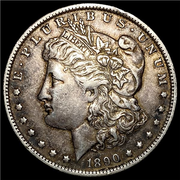 1890-O Silver Morgan Dollar NEARLY UNCIRCULATED