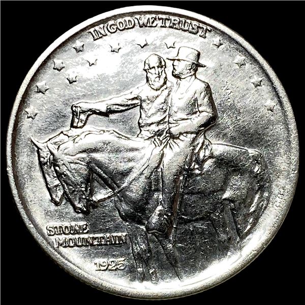 1925 Silver Stone Mountain Half Dollar UNCIRCULATED