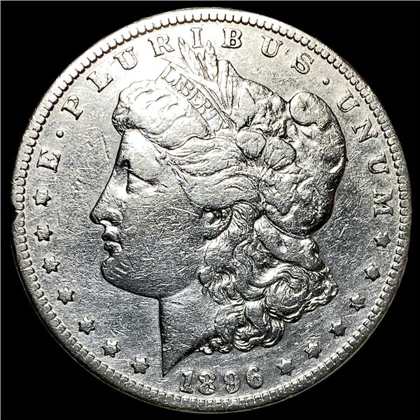 1896-S Silver Morgan Dollar CLOSELY UNCIRCULATED