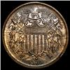 Image 1 : 1865 Copper Two-Cent Piece UNCIRCULATED