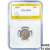 Image 1 : 1865 Nickel Three Cent PGA MS65