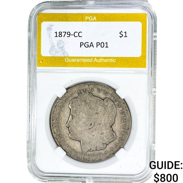 1879-CC Morgan Silver Dollar PGA P01