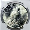 Image 4 : 1922 Silver Peace Dollar NGC MS66