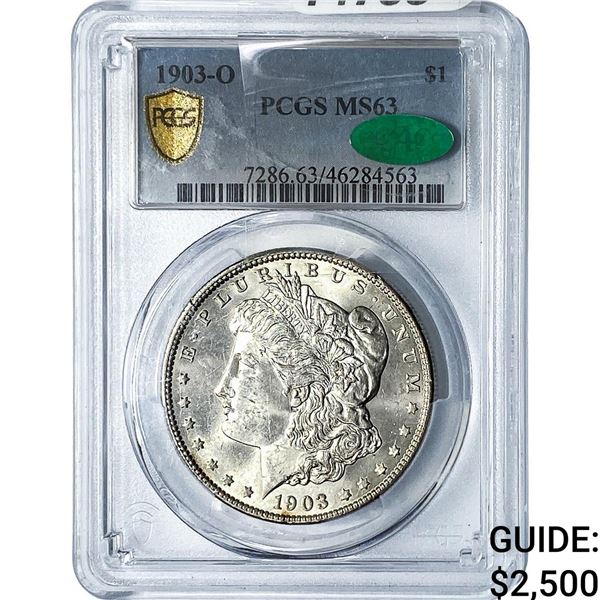 1903-O Morgan Silver Dollar PCGS MS63