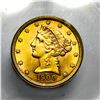 Image 3 : 1900 $5 Gold Half Eagle ICG MS61