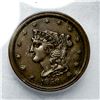 Image 3 : 1850 Braided Hair Half Cent ICG EF45