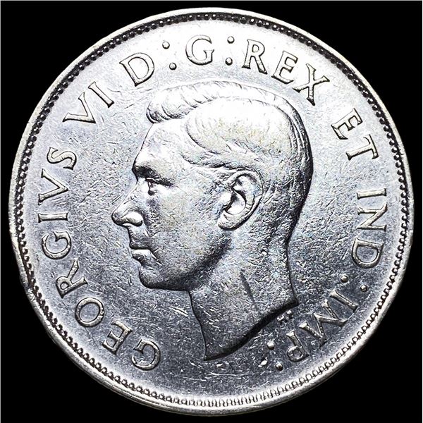 1940 Canada Silver 50 Cents GEM BU