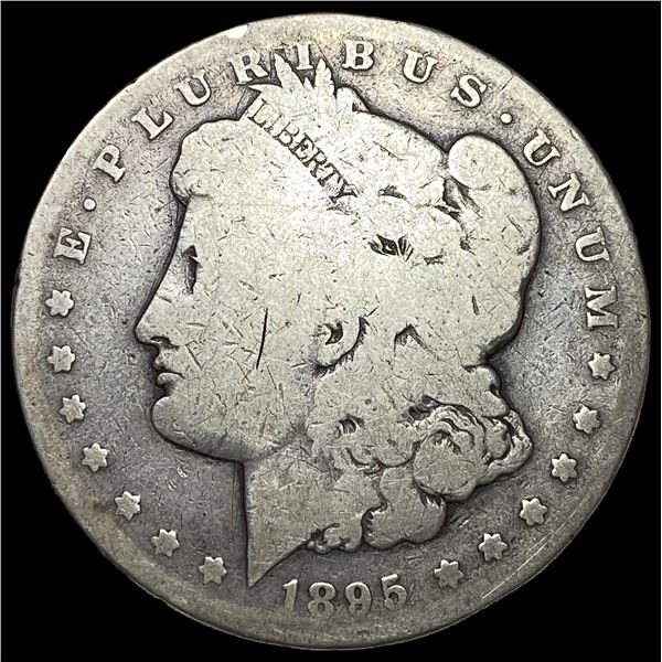 1895-S Silver Morgan Dollar NICELY CIRCULATED