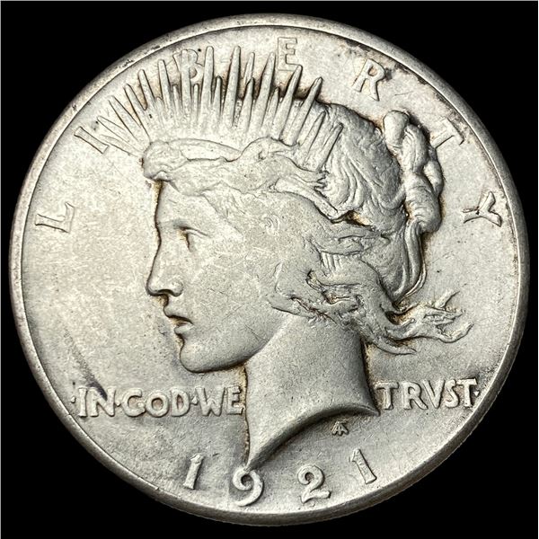 1921 Silver Peace Dollar CLOSELY UNCIRCULATED