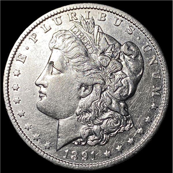 1891-O Silver Morgan Dollar CLOSELY  UNCIRCULATED
