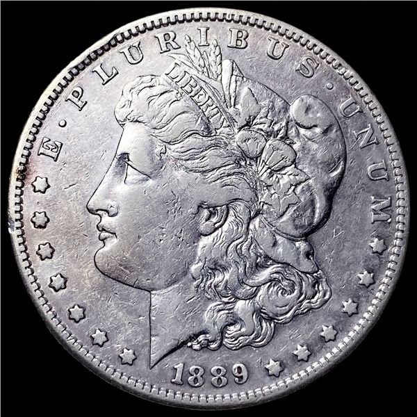 1889-S Morgan Silver Dollar NEARLY UNCIRCULATED