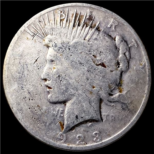 1923-S Silver Peace Dollar NICELY CIRCULATED