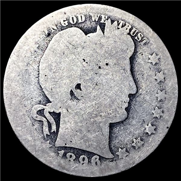 1896-O Barber Half Dollar NICELY CIRCULATED