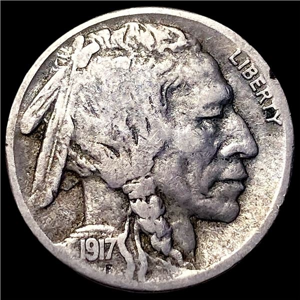1917-S Buffalo Nickel LIGHTLY CIRCULATED