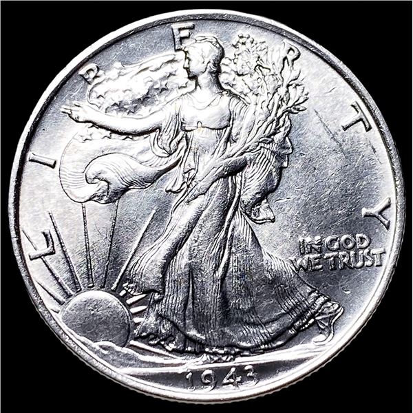1943 Walking Liberty Half Dollar UNCIRCULATED
