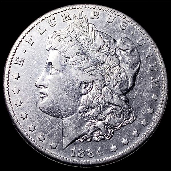 1884-S Morgan Silver Dollar CLOSELY UNCIRCULATED