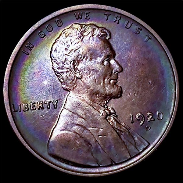 1920-D Lincoln Wheat Cent CLOSELY UNCIRCULATED