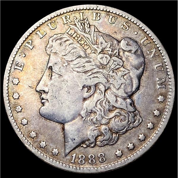 1888-O Silver Morgan Dollar LIGHTLY CIRCULATED