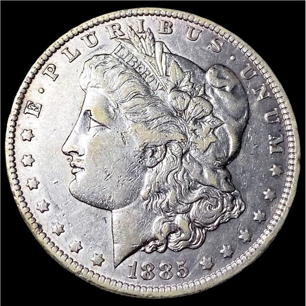 1885-O Silver Morgan Dollar NEARLY UNCIRCULATED