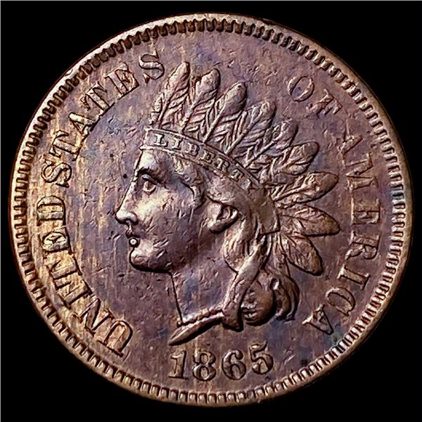 1865 Indian Head Cent CLOSELY UNCIRCULATED