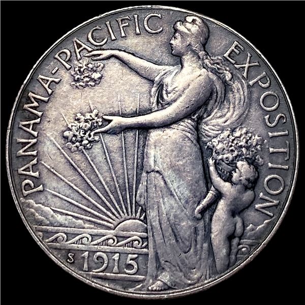 1915-S Silver Panama-Pacific Half Dollar HIGH GRADE