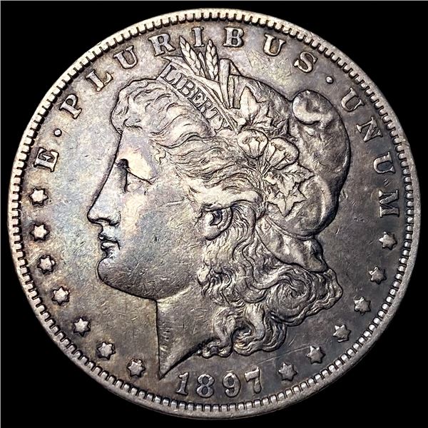 1897-O Morgan Silver Dollar NEARLY UNCIRCULATED