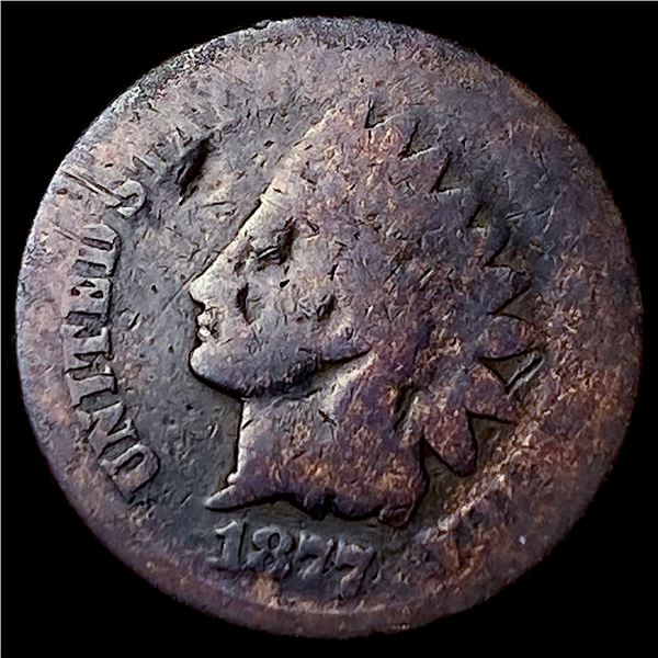 1877 Indian Head Cent NICELY CIRCULATED