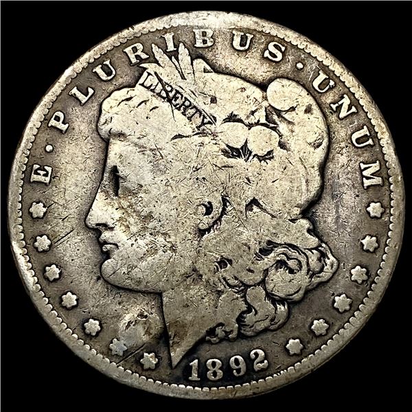 1892-S Silver Morgan Dollar NICELY CIRCULATED