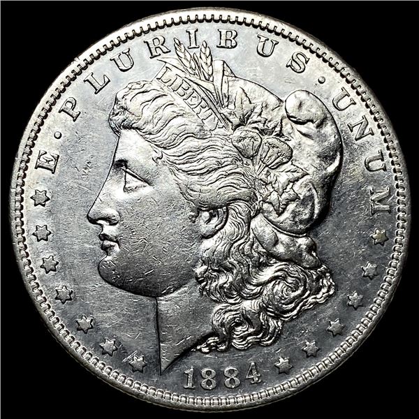 1884-S Silver Morgan Dollar CLOSELY UNCIRCULATED
