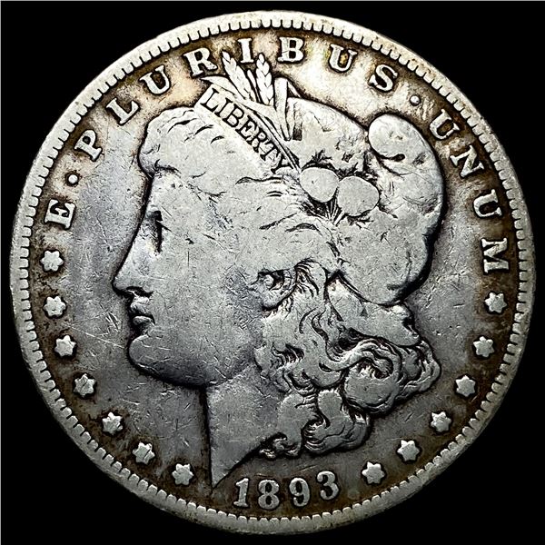 1893 Silver Morgan Dollar NICELY CIRCULATED