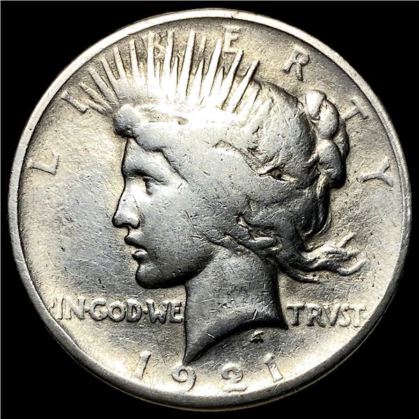 1921 Silver Peace Dollar LIGHTLY CIRCULATED