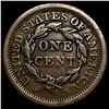 Image 2 : 1854 Braided Hair Large Cent NEARLY UNCIRCULATED