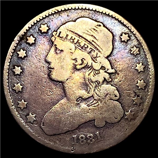 1831 Capped Bust Quarter NICELY CIRCULATED