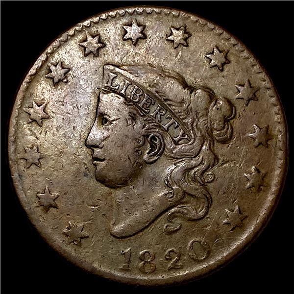 1820 Large Cent HIGH GRADE