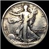 Image 1 : 1917-D Silver Walking Liberty Half Dollar ABOUT UNCIRCULATED
