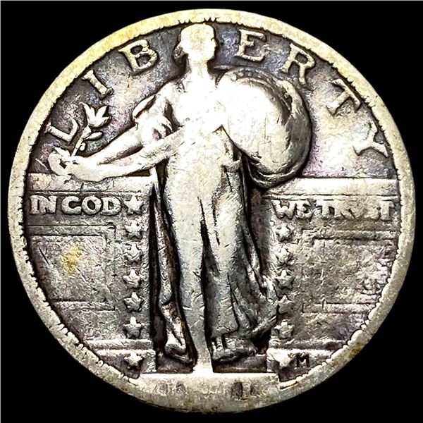 1921 Standing Liberty Quarter NICELY CIRCULATED