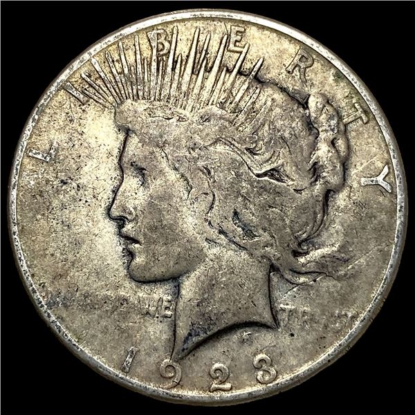 1923-S Silver Peace Dollar NICELY CIRCULATED