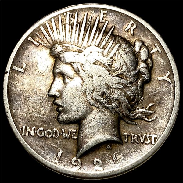 1921 Silver Peace Dollar LIGHTLY CIRCULATED