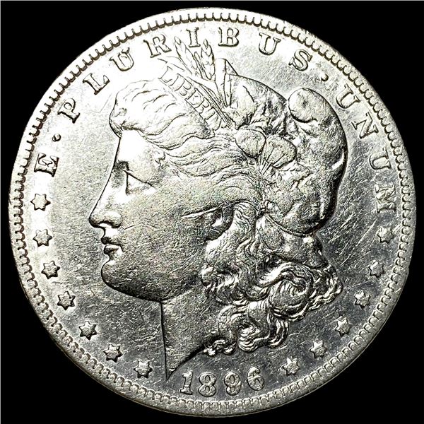 1896-O Silver Morgan Dollar CHOICE AU