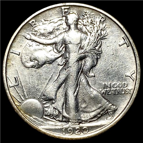 1920 Walking Liberty Half Dollar CLOSELY UNCIRCULATED