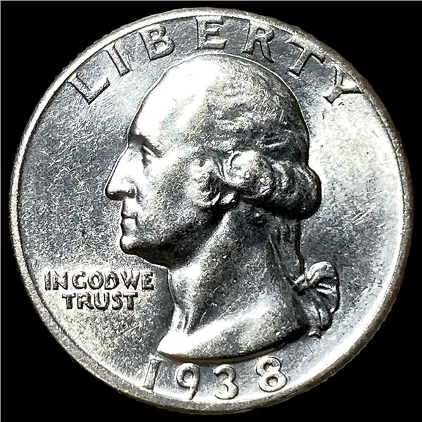 1938 Silver Washington Quarter UNCIRCULATED