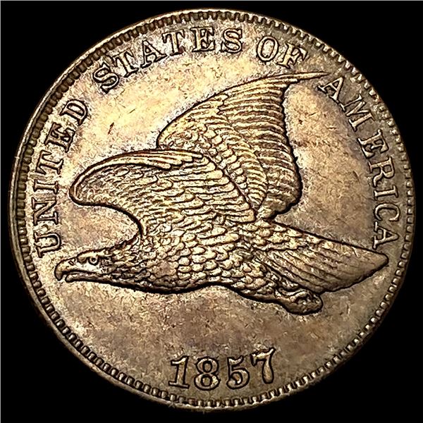 1857 Flying Eagle Cent CLOSELY UNCIRCULATED