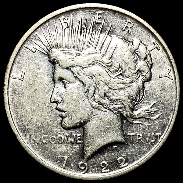 1922-D Silver Peace Dollar LIGHTLY CIRCULATED