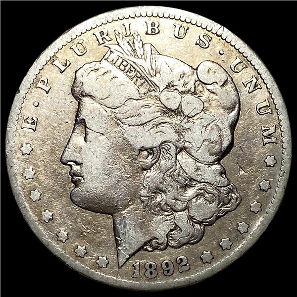 1892-CC Silver Morgan Dollar LIGHTLY CIRCULATED